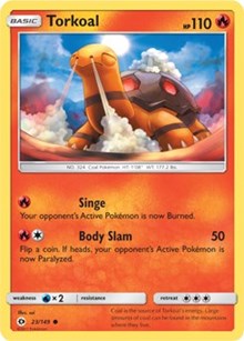 Torkoal (23) [SM Base Set] | PLUS EV GAMES 