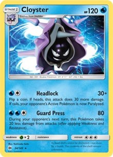 Cloyster (34) [SM Base Set] | PLUS EV GAMES 