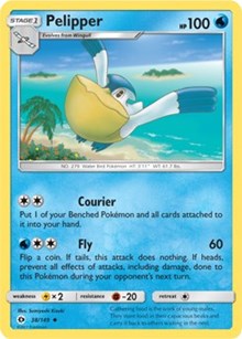 Pelipper (38) [SM Base Set]