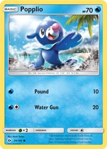 Popplio (39) [SM Base Set] | PLUS EV GAMES 