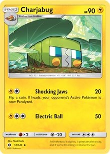 Charjabug (51) [SM Base Set]