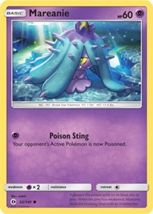 Mareanie (62) [SM Base Set] | PLUS EV GAMES 