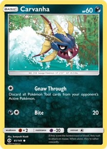 Carvanha (81) [SM Base Set]