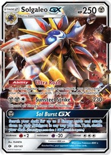 Solgaleo GX (89) [SM Base Set] | PLUS EV GAMES 