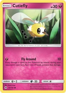Cutiefly (92) [SM Base Set]
