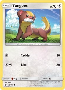 Yungoos (109) [SM Base Set] | PLUS EV GAMES 