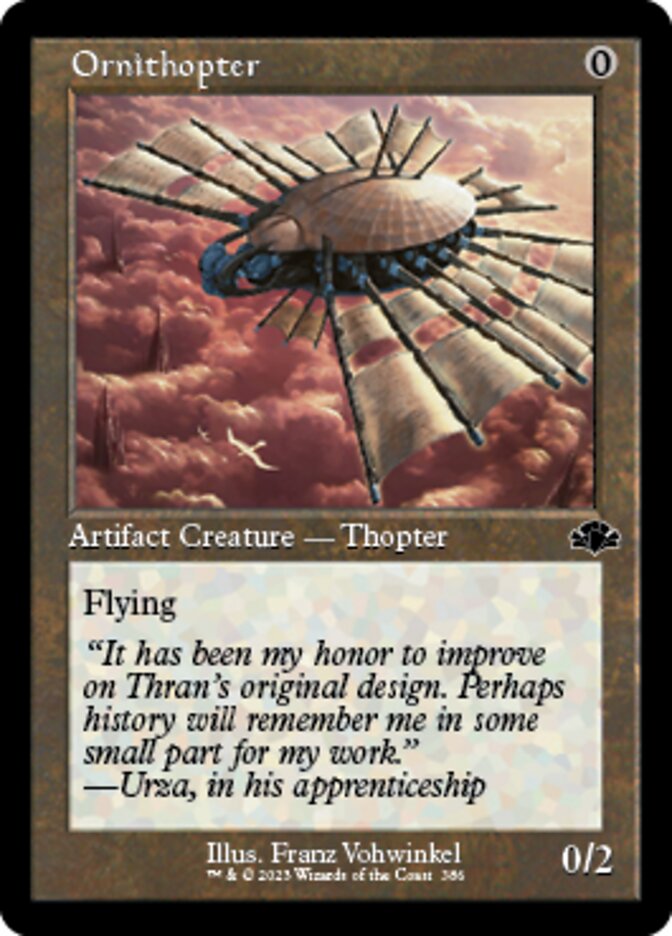 Ornithopter (Retro) [Dominaria Remastered] | PLUS EV GAMES 