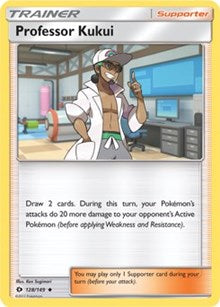 Professor Kukui (128) [SM Base Set] | PLUS EV GAMES 