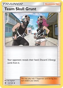 Team Skull Grunt (133) [SM Base Set]
