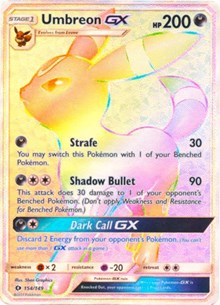 Umbreon GX (Secret) (154) [SM Base Set] | PLUS EV GAMES 