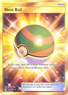 Nest Ball (Secret) (158) [SM Base Set] | PLUS EV GAMES 