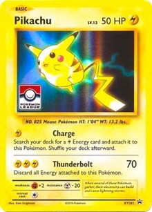 Pikachu - XY202 (League Promo) (XY202) [League & Championship Cards] | PLUS EV GAMES 