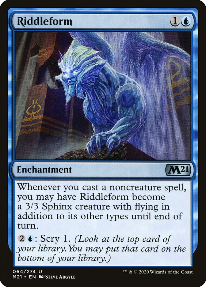 Riddleform [Core Set 2021] | PLUS EV GAMES 