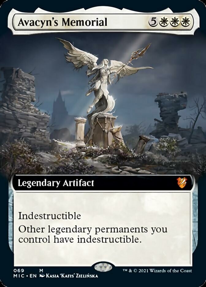 Avacyn's Memorial (Extended) [Innistrad: Midnight Hunt Commander] | PLUS EV GAMES 