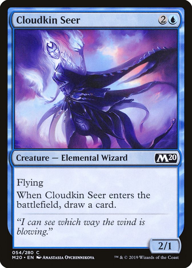 Cloudkin Seer [Core Set 2020] | PLUS EV GAMES 