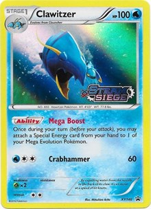 Clawitzer (XY Steam Siege Prerelease) (XY146) [XY Promos]