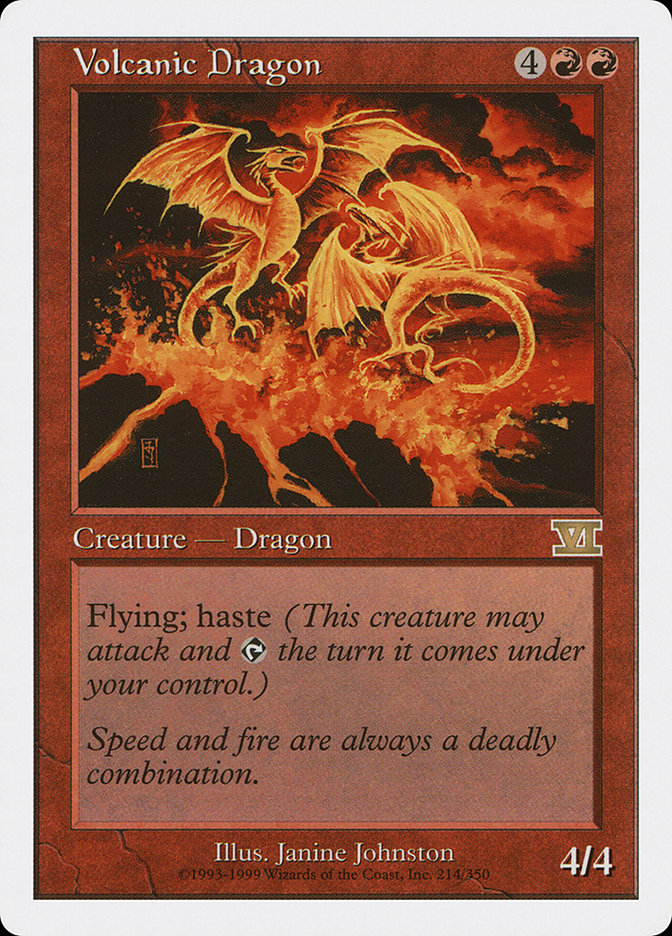 Volcanic Dragon [Classic Sixth Edition] | PLUS EV GAMES 