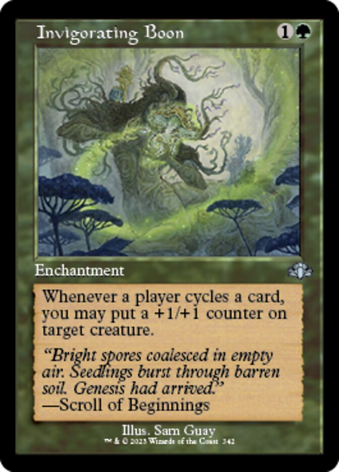 Invigorating Boon (Retro) [Dominaria Remastered] | PLUS EV GAMES 