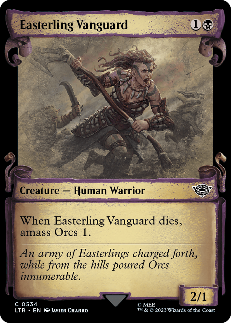 Easterling Vanguard [The Lord of the Rings: Tales of Middle-Earth Showcase Scrolls] | PLUS EV GAMES 
