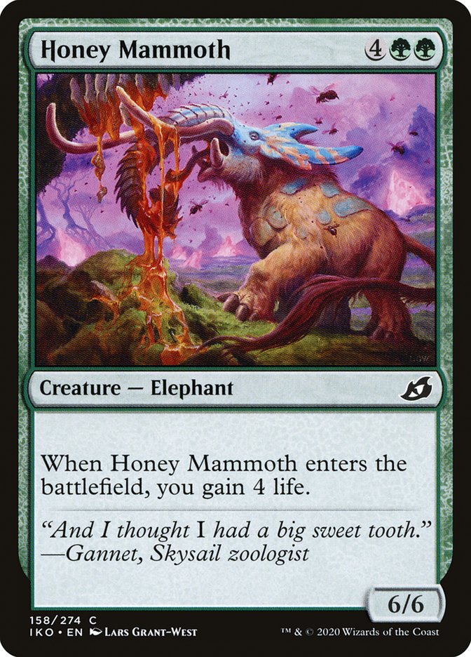 Honey Mammoth [Ikoria: Lair of Behemoths] | PLUS EV GAMES 