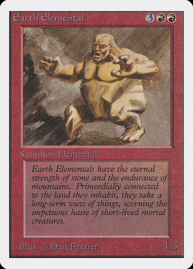 Earth Elemental [Unlimited Edition] | PLUS EV GAMES 