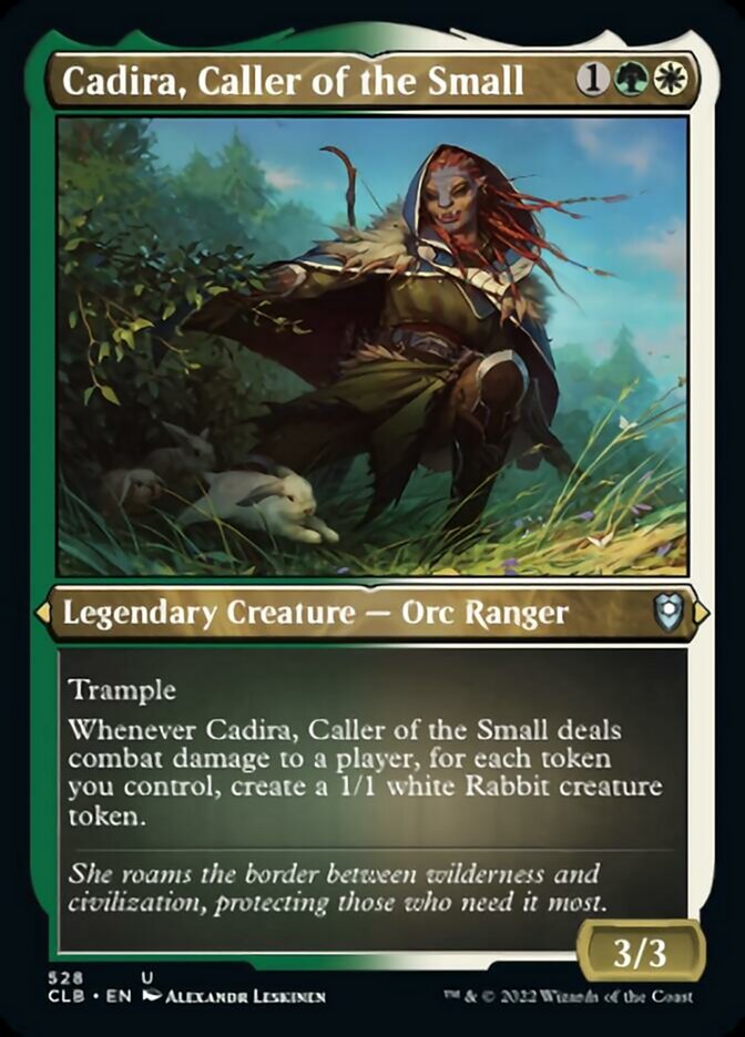 Cadira, Caller of the Small (Foil Etched) [Commander Legends: Battle for Baldur's Gate] | PLUS EV GAMES 