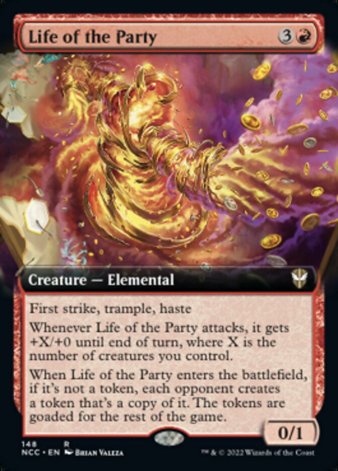 Life of the Party (Extended Art) [Streets of New Capenna Commander] | PLUS EV GAMES 