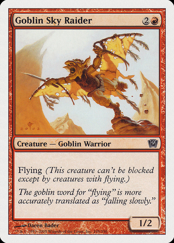 Goblin Sky Raider [Ninth Edition] | PLUS EV GAMES 