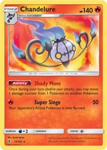 Chandelure (13) [SM - Guardians Rising] | PLUS EV GAMES 