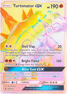 Turtonator GX (Secret) (148) [SM - Guardians Rising] | PLUS EV GAMES 