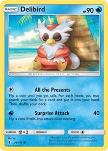 Delibird (26) [SM - Guardians Rising] | PLUS EV GAMES 