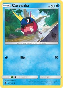 Carvanha (27) [SM - Guardians Rising] | PLUS EV GAMES 