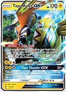 Tapu Koko GX (47) [SM - Guardians Rising] | PLUS EV GAMES 