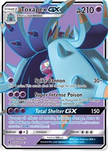 Toxapex GX (Full Art) (136) [SM - Guardians Rising] | PLUS EV GAMES 