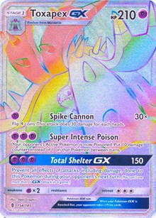 Toxapex GX (Secret) (154) [SM - Guardians Rising] | PLUS EV GAMES 