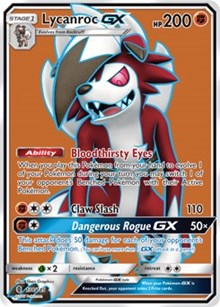 Lycanroc GX (Full Art) (138) [SM - Guardians Rising]