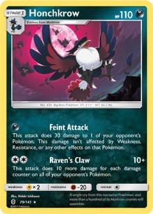 Honchkrow (79) [SM - Guardians Rising]