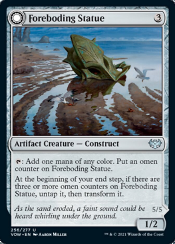 Foreboding Statue // Forsaken Thresher [Innistrad: Crimson Vow] | PLUS EV GAMES 