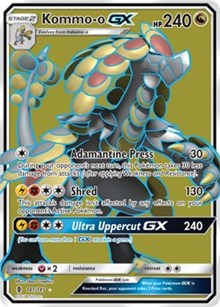Kommo-o GX (Full Art) (141) [SM - Guardians Rising]