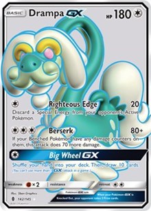 Drampa GX (Full Art) (142) [SM - Guardians Rising]