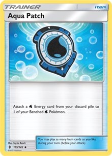 Aqua Patch (119) [SM - Guardians Rising] | PLUS EV GAMES 