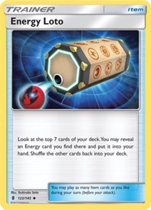 Energy Loto (122) [SM - Guardians Rising] | PLUS EV GAMES 