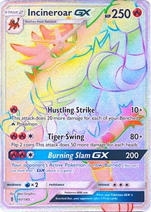 Incineroar GX (Secret) (147) [SM - Guardians Rising] | PLUS EV GAMES 