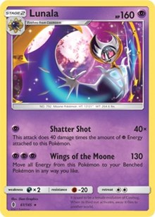 Lunala (SM Guardians Rising) (61) [Deck Exclusives]