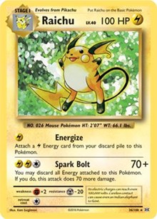 Raichu (XY Evolutions) (36) [Deck Exclusives] | PLUS EV GAMES 