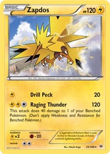 Zapdos (XY Roaring Skies) (23) [Deck Exclusives]