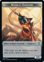 Mishra's Warform // Inkling Double-Sided Token [The Brothers' War Commander Tokens] | PLUS EV GAMES 