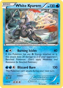 White Kyurem (XY Fates Collide) (21) [Deck Exclusives]