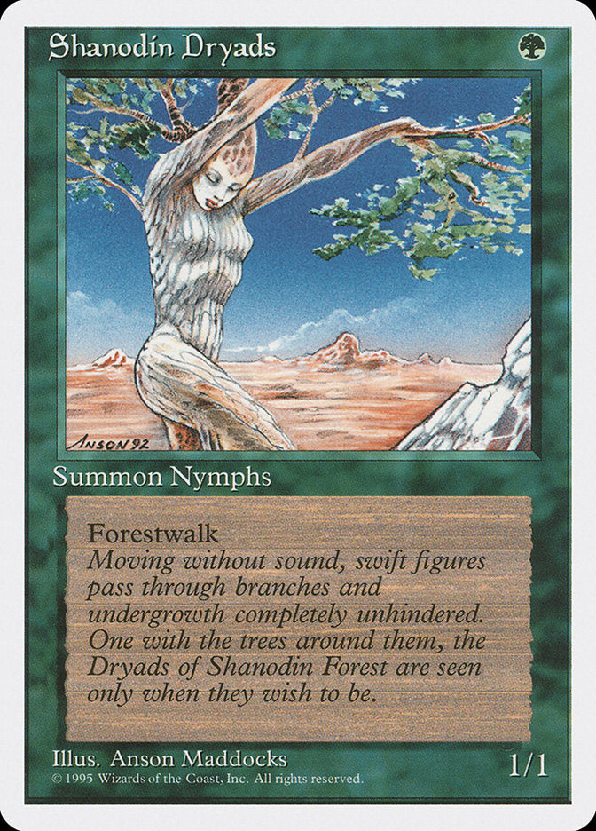 Shanodin Dryads [Fourth Edition] | PLUS EV GAMES 