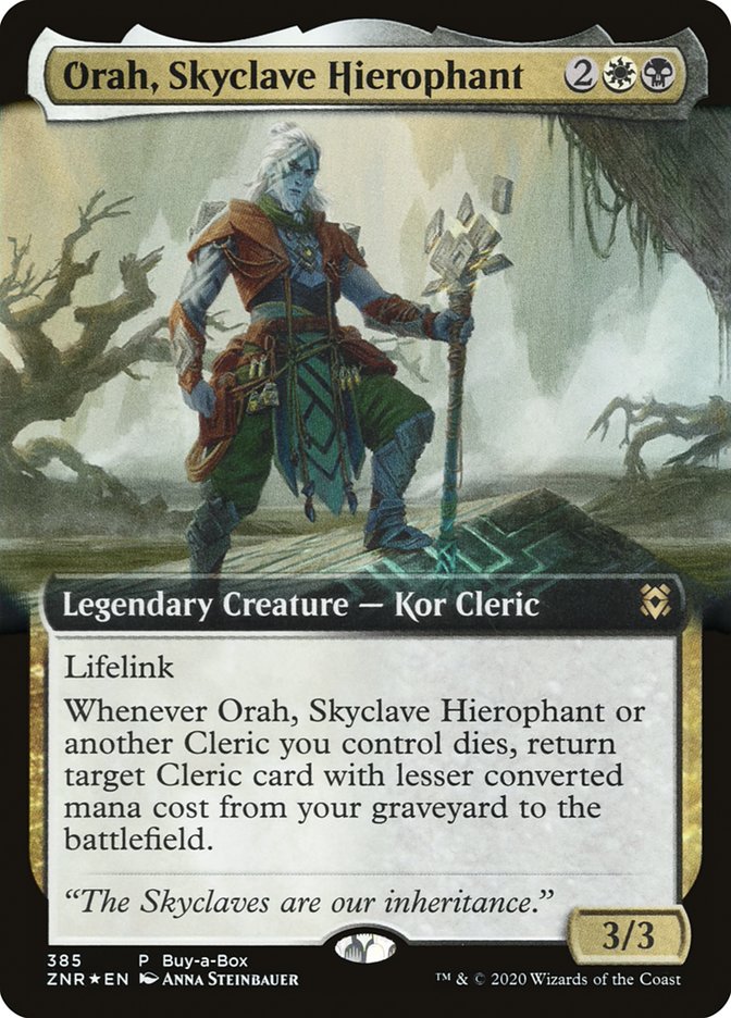 Orah, Skyclave Hierophant (Buy-A-Box) [Zendikar Rising] | PLUS EV GAMES 